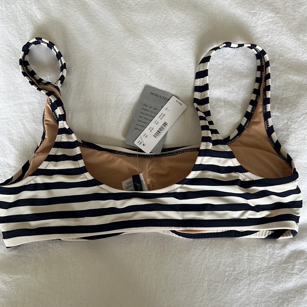J crew striped swim top - Picture 5 of 5